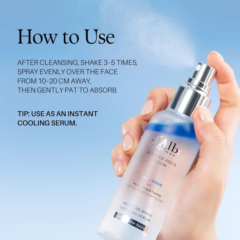 D'Alba Refresh Aqua Serum Mist