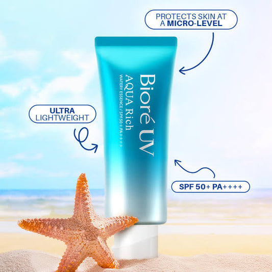 Biore All Skin UV Aqua Rich Watery Essence SPF50+ PA++++