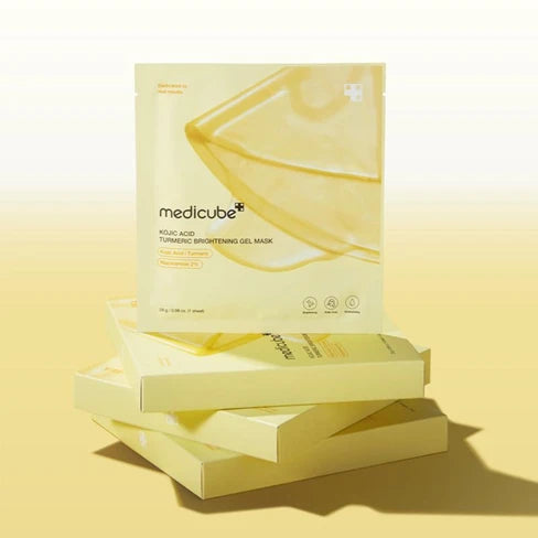 Medicube Kojic Acid Turmeric Brightening Gold Jelly Gel Mask